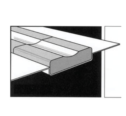 ESAB KERAMIČNA PODLOGA PZ 1500/87 Grey,Tape,Concave