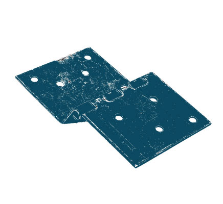 Spona sklepna - ZN SP-004-13 - 60x60 pak 2/1