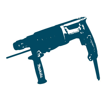 ELEKTROPNEVMATSKO ROTACIJSKO KLADIVO HR3011FCJ