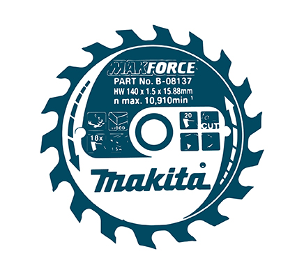 MAKITA 128mm CARBIDE B-49840 - MAKITA