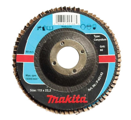 MAKITA LAMELNA BRUS PLOŠČA "CORUNDUM" 115/60