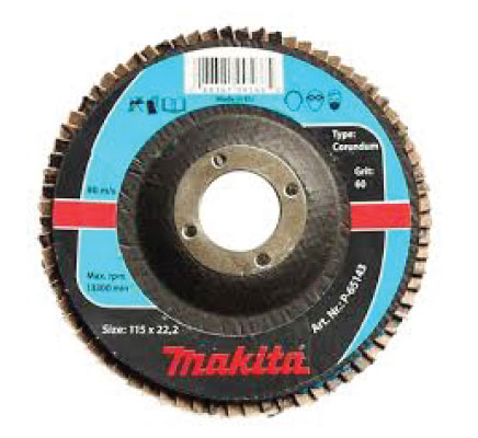 MAKITA LAMELNA BRUS PLOŠČA "CORUNDUM" 115/80