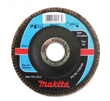 MAKITA LAMELNA BRUS PLOŠČA "CORUNDUM" 125/120