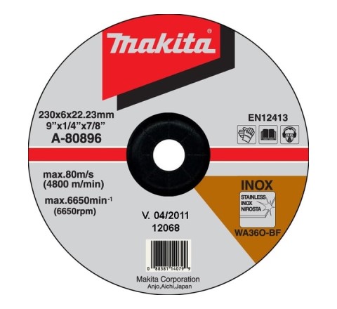 MAKITA BRUSILKA 230x6x22 A-80896