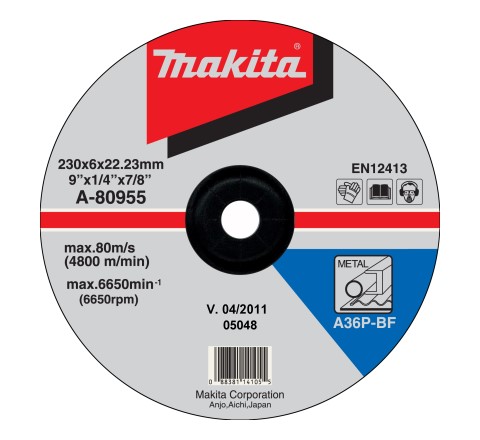 MAKITA BRUSILNA PLOŠČA 230x6x22,23 A-80955