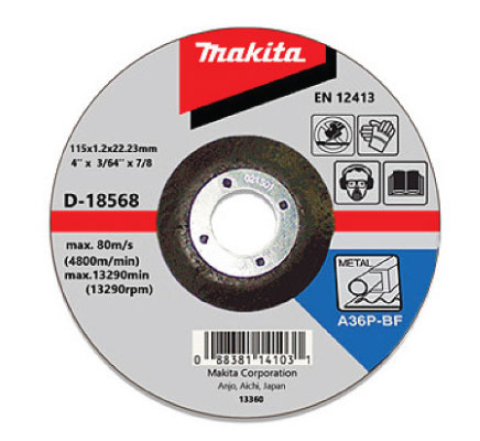 MAKITA REZALNA PLOŠČA ZA KOVINO 115x3