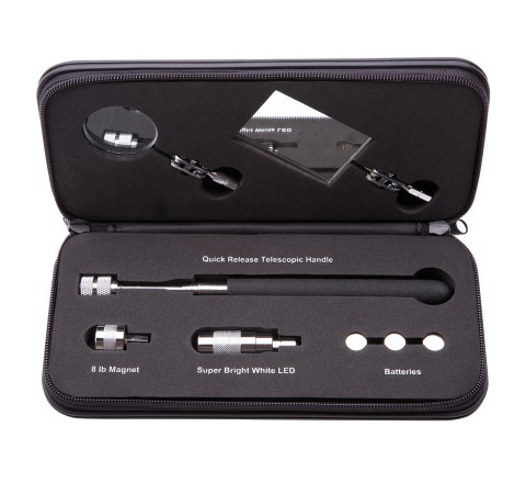 Set pripomočkov - ogledalo, magnet, lučk 2084 240x110x45x650