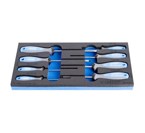 Garnitura izvijačev TBI v vložku 964/9SOS /8