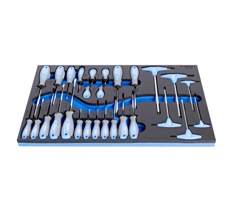 Garnitura izvijačev v SOS vložku 964/37SOS /28