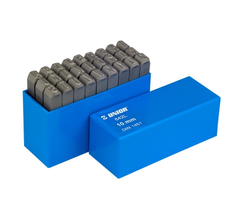 Garnitura žigosnih točkal s črkami 642LPB 8mm