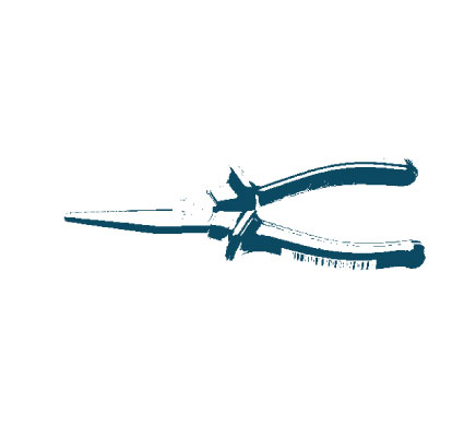 Klešče ploščate izolirane